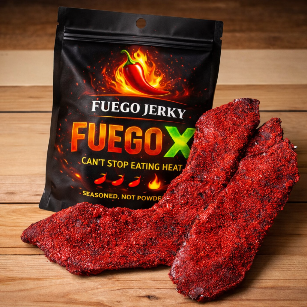 Fuego Jerky – Fuego X (2 oz) 🔥🔥🔥